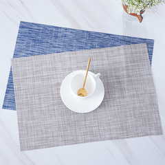 Imitation cotton and linen Western place mats, insulation mats, dining table mats, Nordic Japanese style Western place mats, tablecloth coasters, bowl mats, plate mats