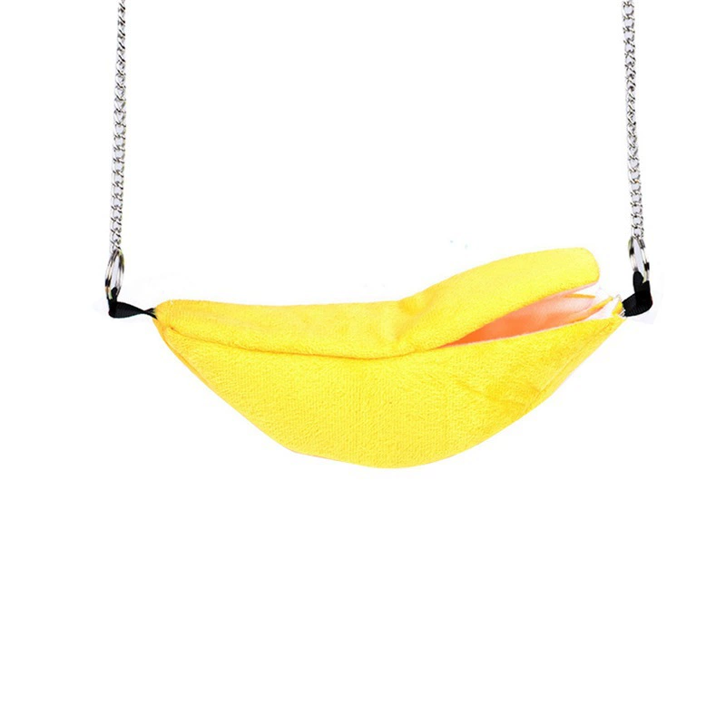 Годовая мышь Hammer Moon Banana хлопковое гнездо висит осень тысяча кроватей клеточные продукты банан гнездо зелёный жёлтый
