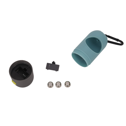 Cross-border pet supplies pet LED dispenser garbage bag capsule dispenser portable poop bag storage box