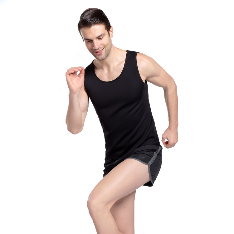 Hombres de neopreno shapewear apretado vientre superior chaleco corsé cuerpo conformación ropa interior