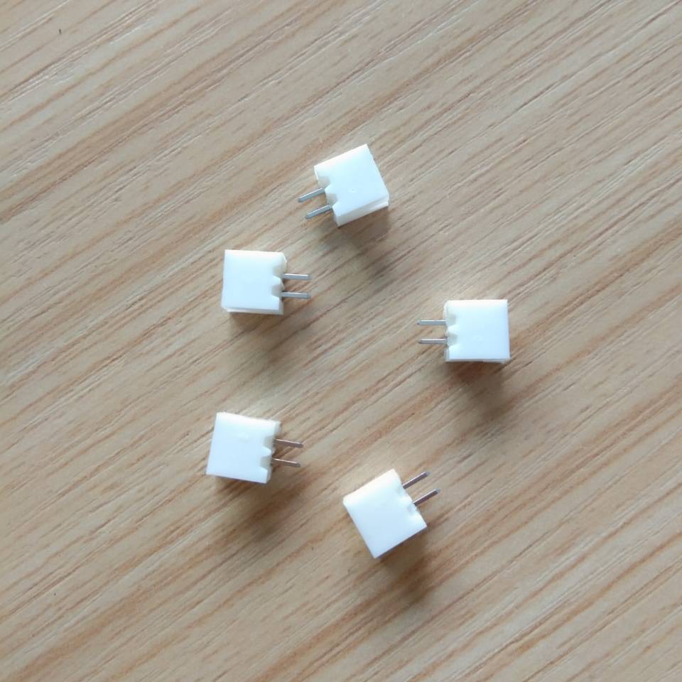 供应连接器PH2.0－2P白色直插 连接器连接端子