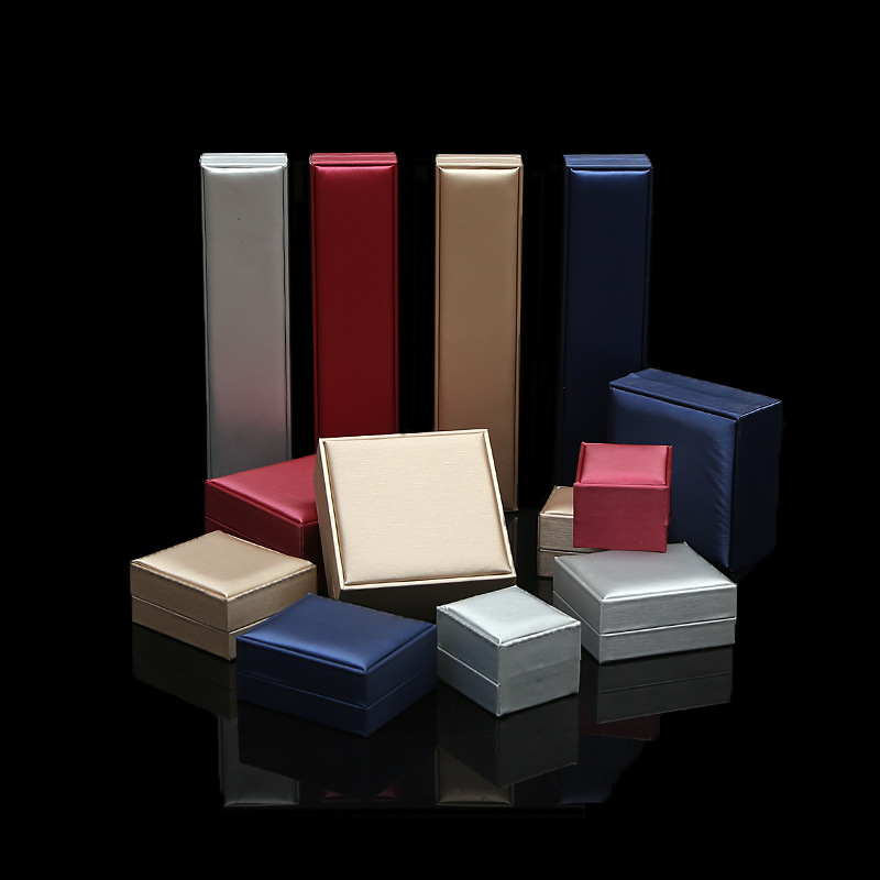 饰品盒耳钉戒指项链手镯吊坠首饰盒 直销高档首饰盒 绒布首饰盒