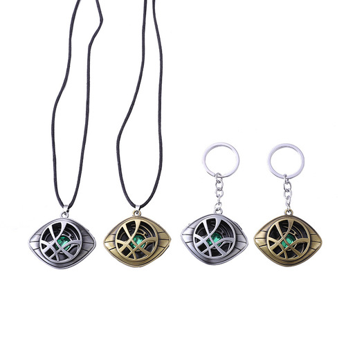 Metal Keychain Avengers Key Holder Hela Surrounding Car Key Ring Movie Keychain Small Gift