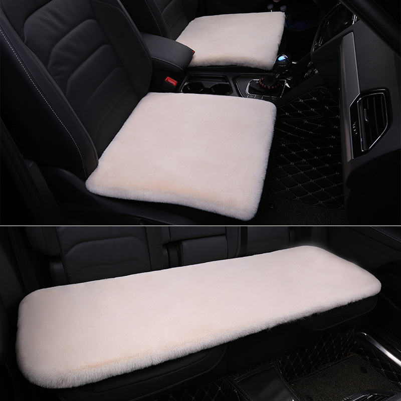 Winter monolithic plush seat