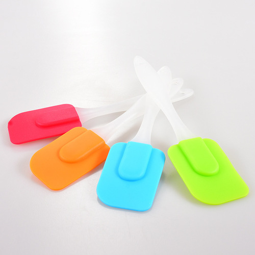 sandpaper handle silicone scraper, supply kitchen silicone scraper, cake cream scraper, baking silicone scraper