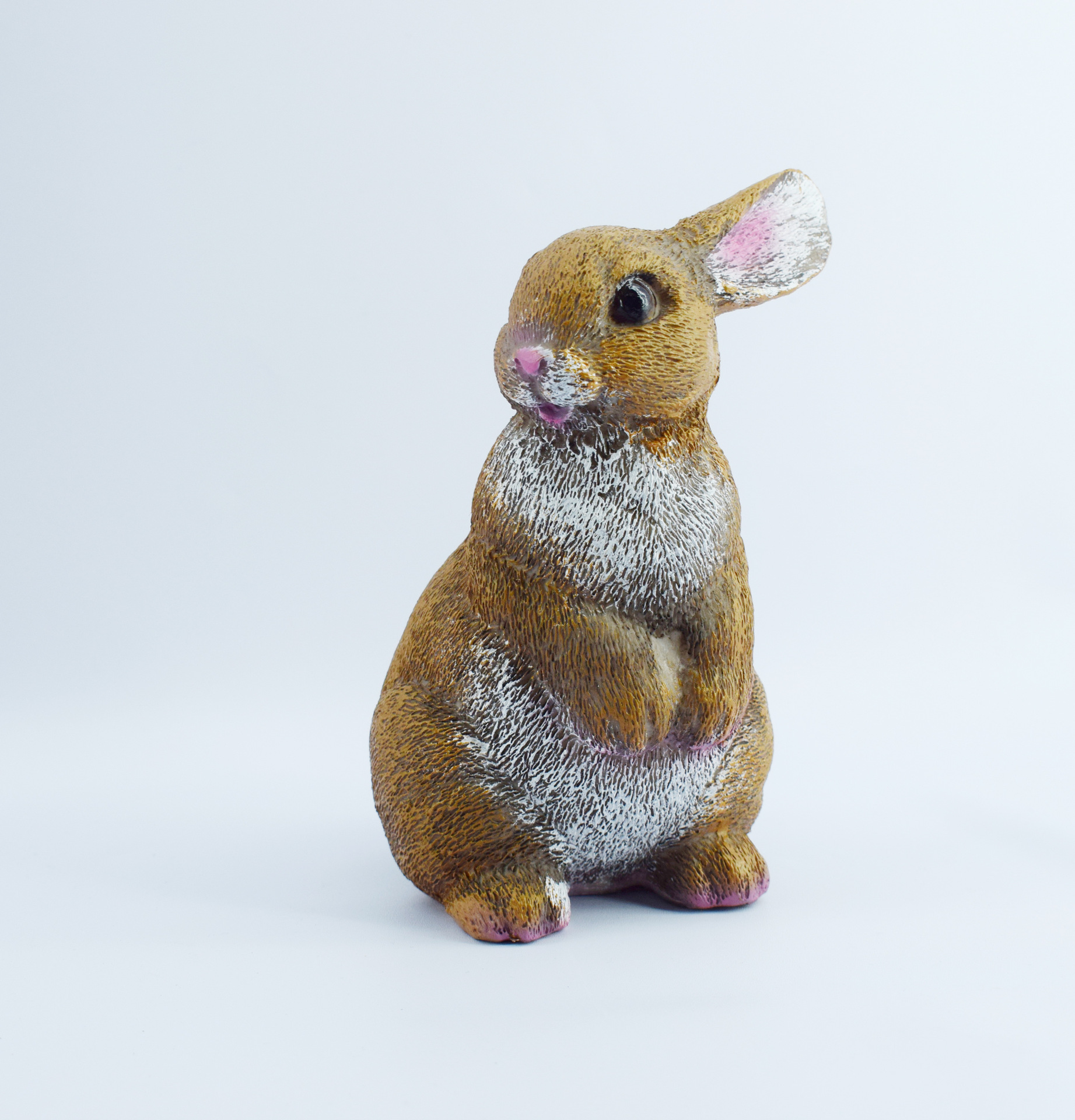 工厂供应跨境电商太阳能兔子地插件LED灯树脂工艺品庭院草坪灯