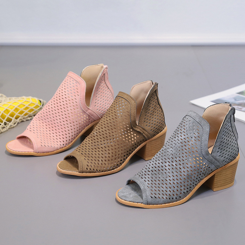 Chaussures été pour femme en Caoutchouc - Ref 3346704 Image 16