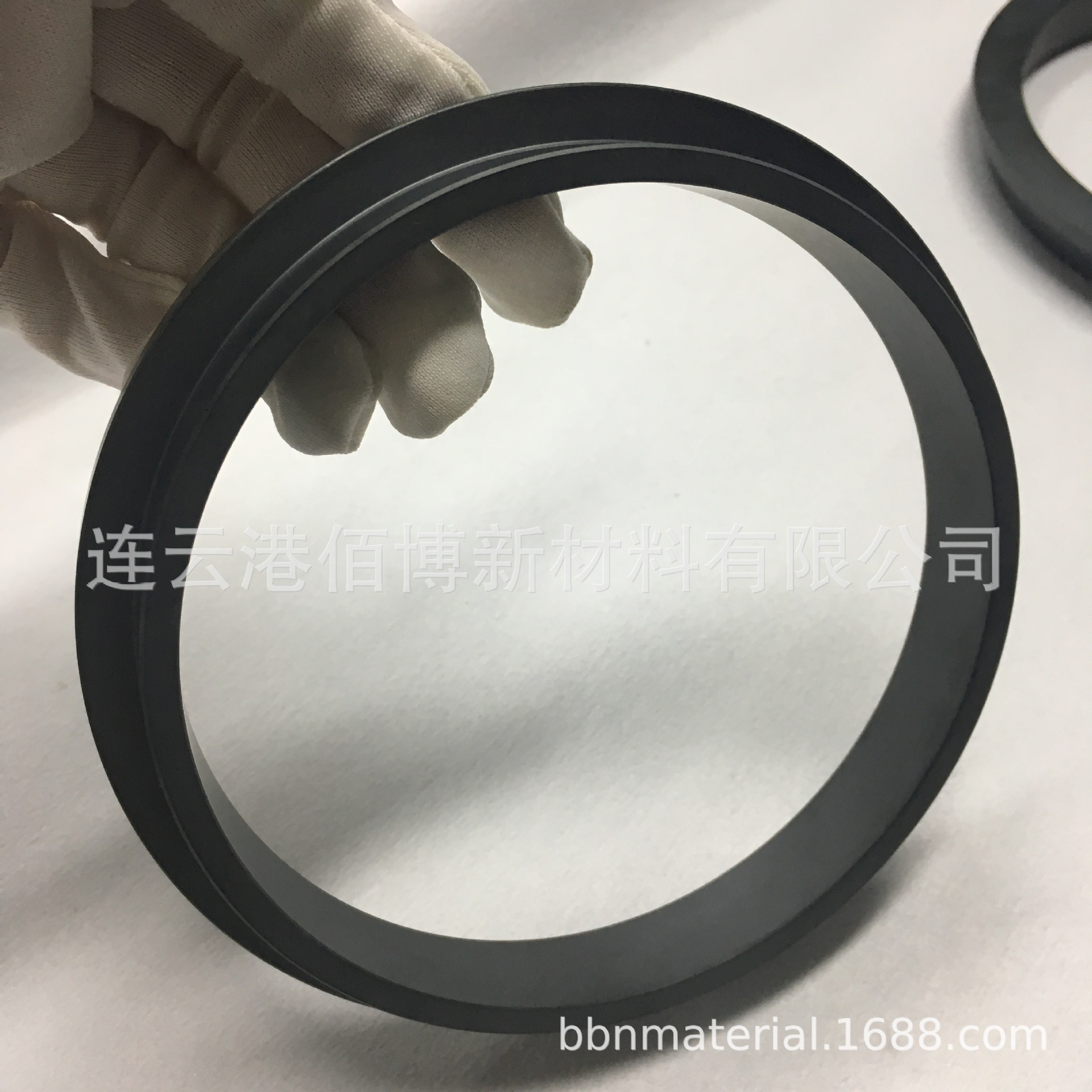 来图定制 无压烧结 碳化硅密封环 轴套 用于机械密封