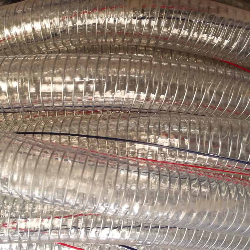 耐高温钢丝软管耐酸碱耐腐蚀透明钢丝管四季不硬排水钢丝吸水管-阿里巴巴