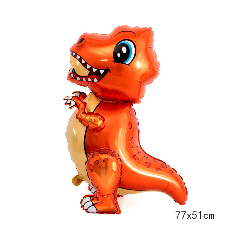 3D组装恐龙橙色3D dinosaur ORG