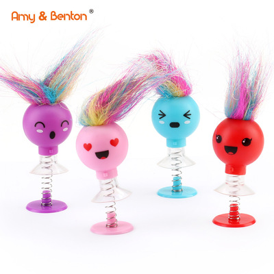 wholesale Foreign trade Source of goods party Valentine's Day gift toy Bouncing doll sucker Spring Long Jumping
