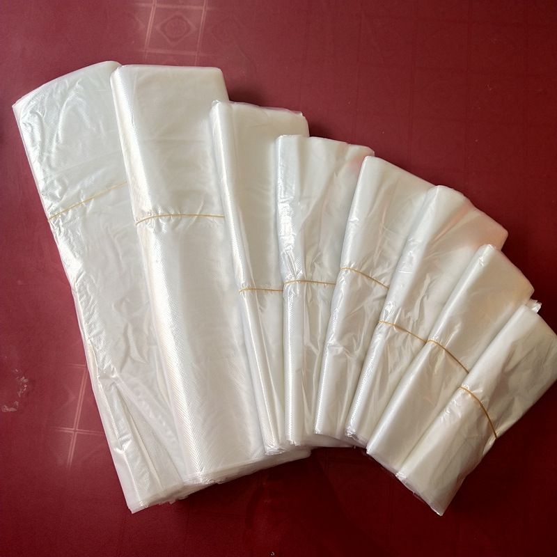 玺琪批发白色红色食品塑料袋超市手提背心袋水果外卖打包袋食品级