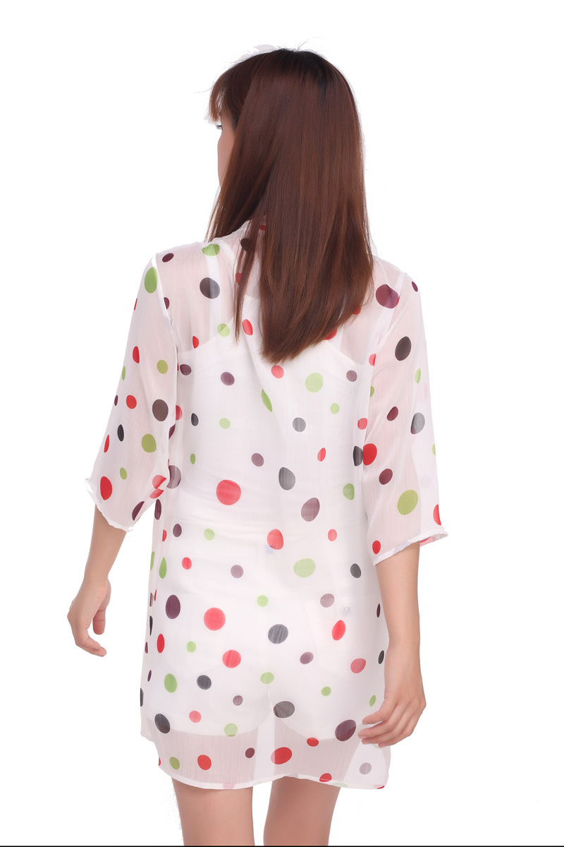 white background color dots 3