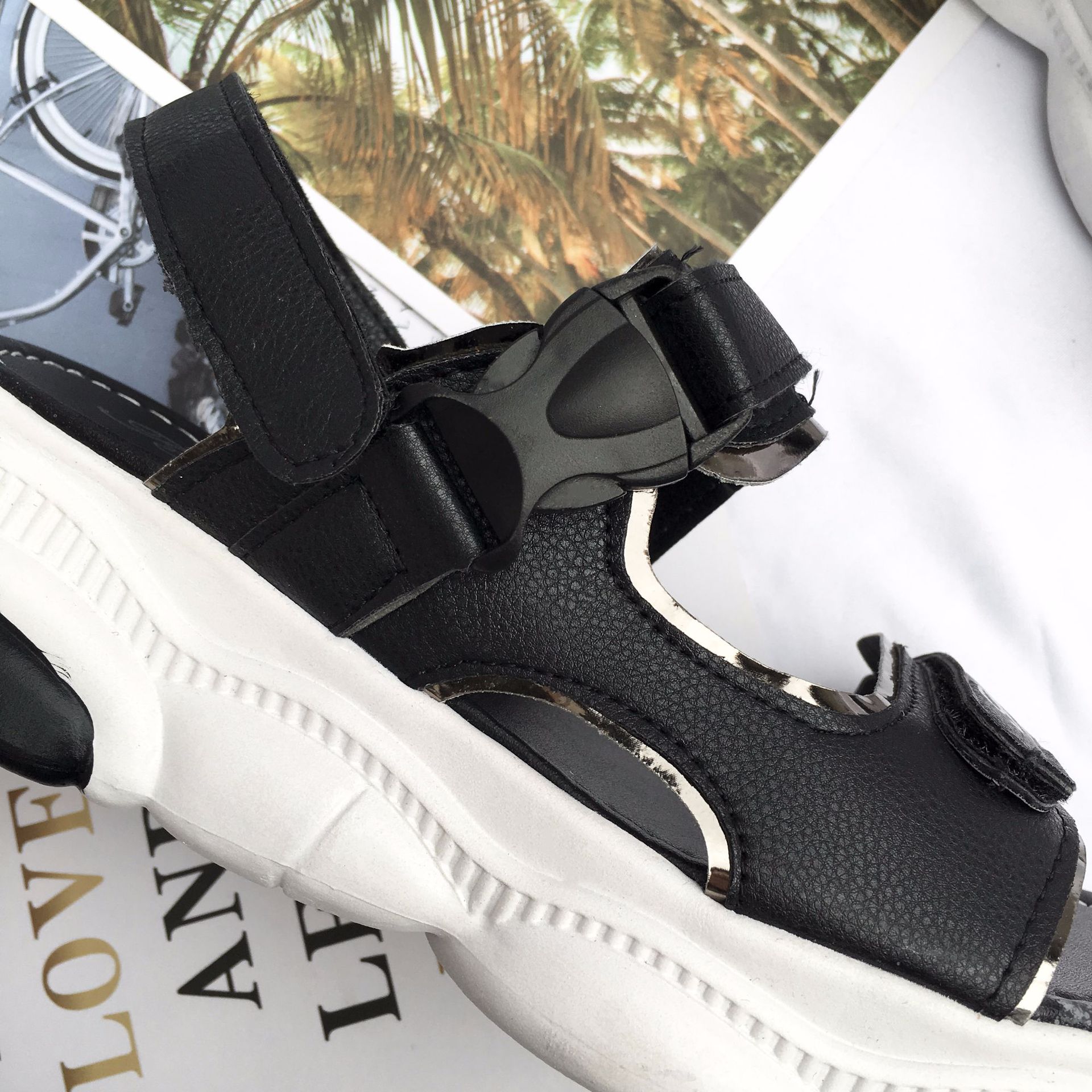 Chaussures été pour femme en Caoutchouc - Ref 3346716 Image 48