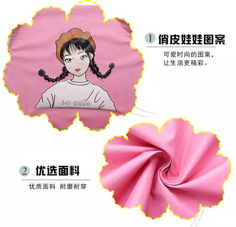 可爱日系围裙防水防油家用厨房做饭家务女时尚大人工作服定制logo详情5