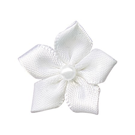 Yao Ming flor decoración hecha a mano cinta flor acabado horquilla decoración pequeña flor ropa interior ropa textil accesorios regalo embalaje