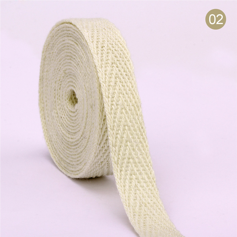 Pure Cotton Herringbone Strap Manufacturer Direct Sale Binding Edge Tape Fabric Edge Banding Strip Felt Edge Band