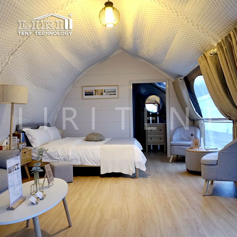 北京贝壳野奢帐篷酒店 民宿帐篷营地 休闲旅游特色餐厅篷房