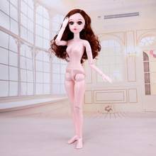 厂家批发60厘米叶萝莉裸娃素体唱歌音乐芭巴比洋娃娃公主女孩玩具