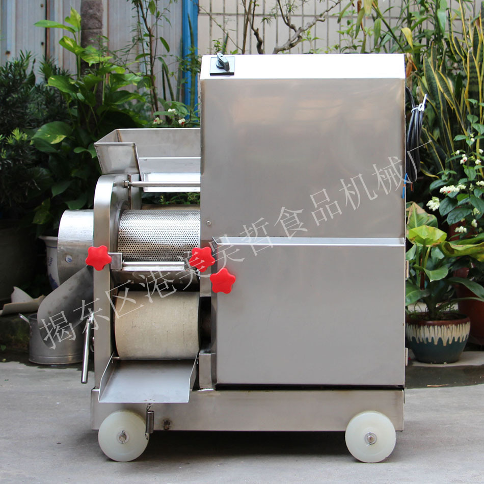 吴哲机械 200型不锈钢鱼肉采肉机，鱼肉分离机鱼糜取肉机 去鱼刺