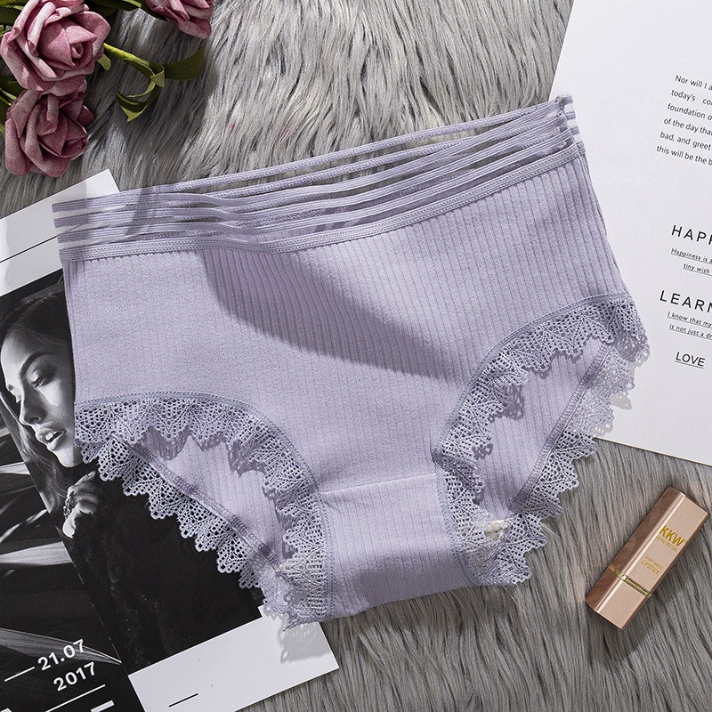 Cotton pants, дышащие брюки, удобное нижнее бельё для коррекции формы бёдер, 2020, средняя посадка