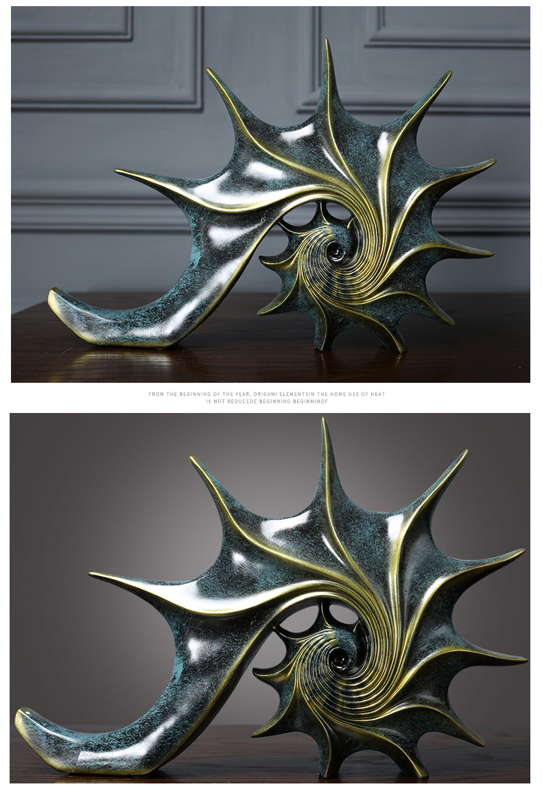 Abstract Conch Sculpture 1