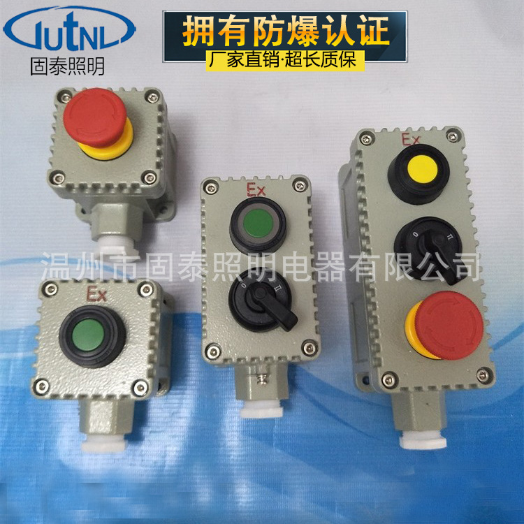 防爆双控开关 LA53-2 10A 250V 防爆双联双控开关 防爆按钮开关