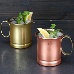 500ml 304���P��僘���ɫ�����uβ�Ʊ������� mule mug�ư���Ʒ