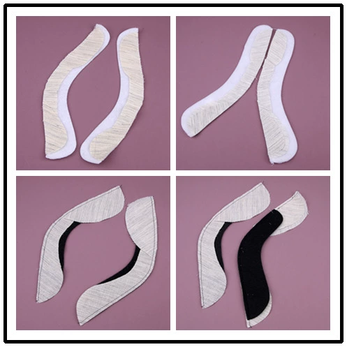 Низкая цена поставки одежды аксессуары подкладка клетка хлопок рукав полосы конский хвост подкладка рукава полосы грудь подкладка завод оптовая продажа