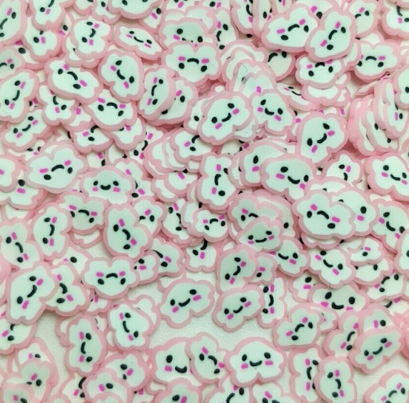 분말 구름의 진 1 개