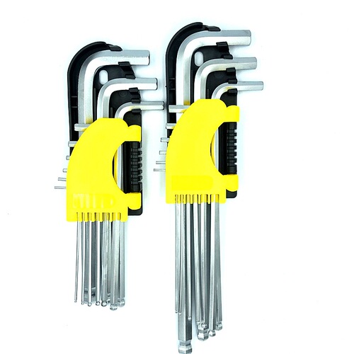 Manufacturer wholesale Yulong hexagonal wrench high quality vanadium steel hexagonal wrench household hexagonal wrench set