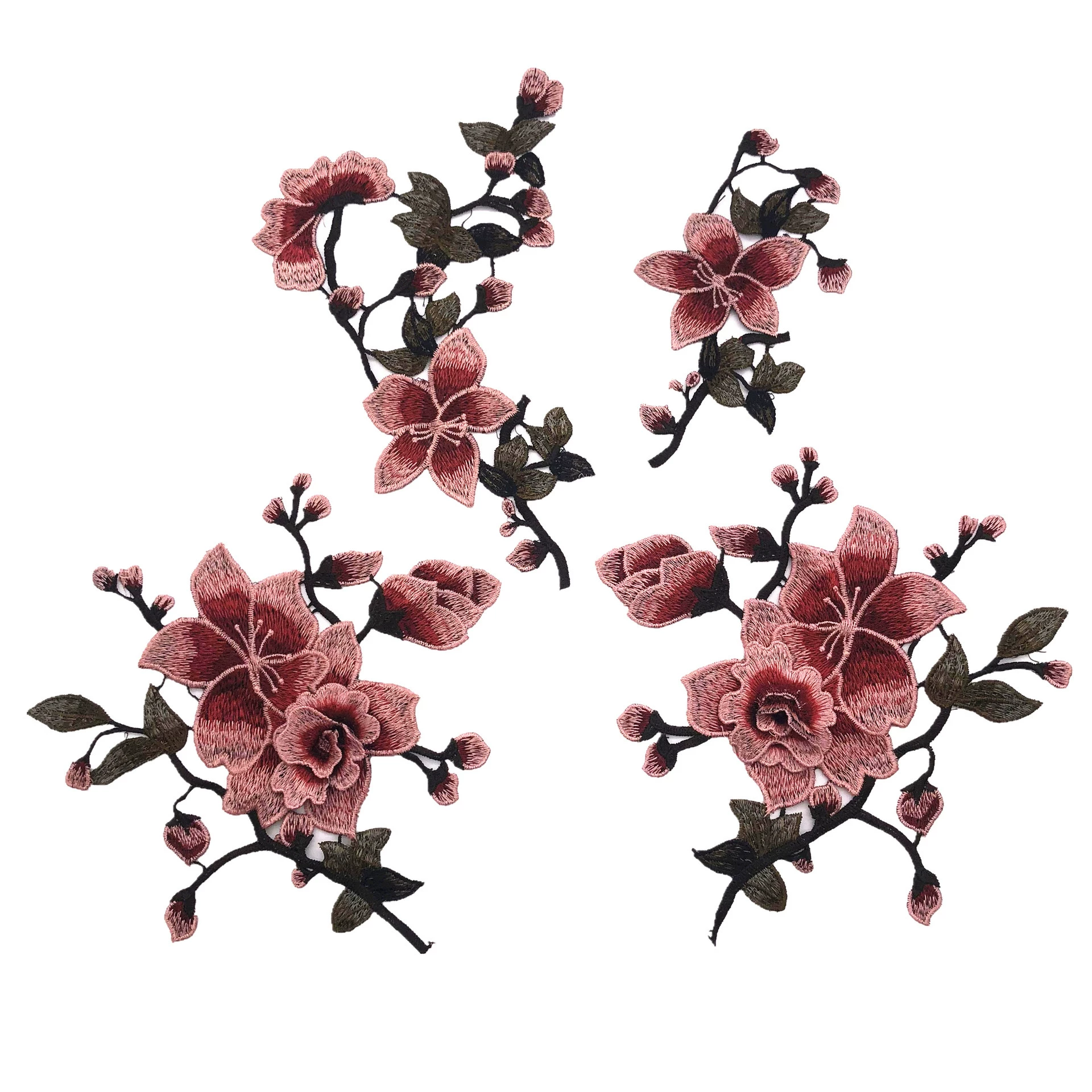 Fashionable dress, cheongsam, decorations, cloth, sticker, Chinese style, with embroidery, flowered