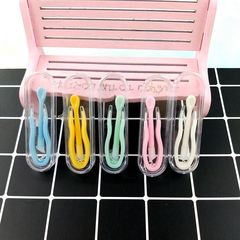 Wholesale contact lens case, contact lens case/tweezer clip, glasses accessories, XY color one-piece tweezers, bevel stick