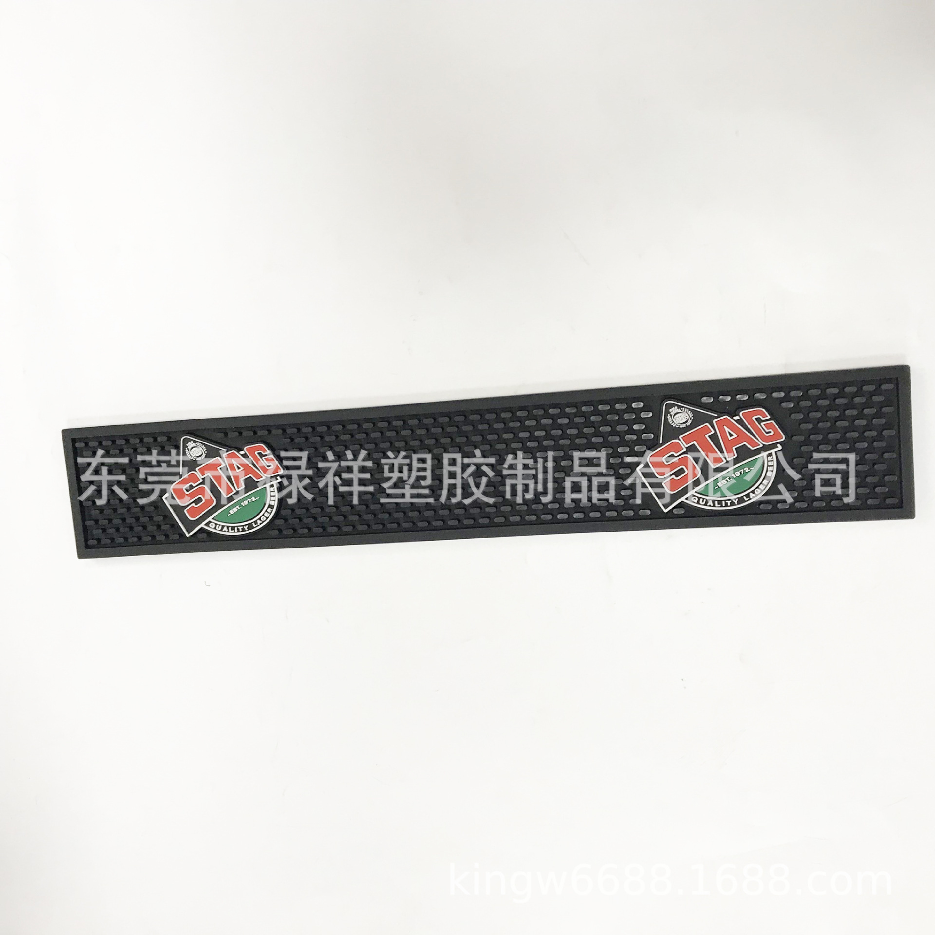 东莞pvc厂家生产品牌英文字母吧台垫 酒杯垫 软胶酒吧垫
