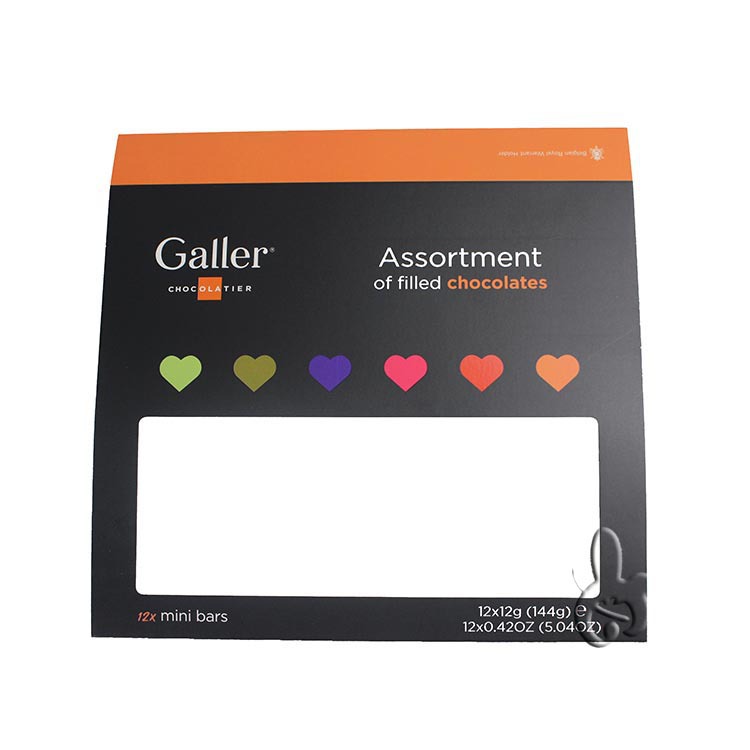 纸质彩印开窗PVC软盒食品包装盒颜色尺寸可定制