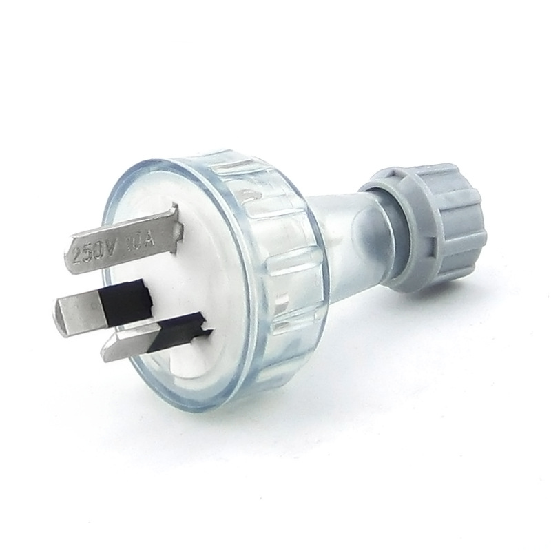 三极澳标电源插头 新西兰组装式插头　澳规电源插座