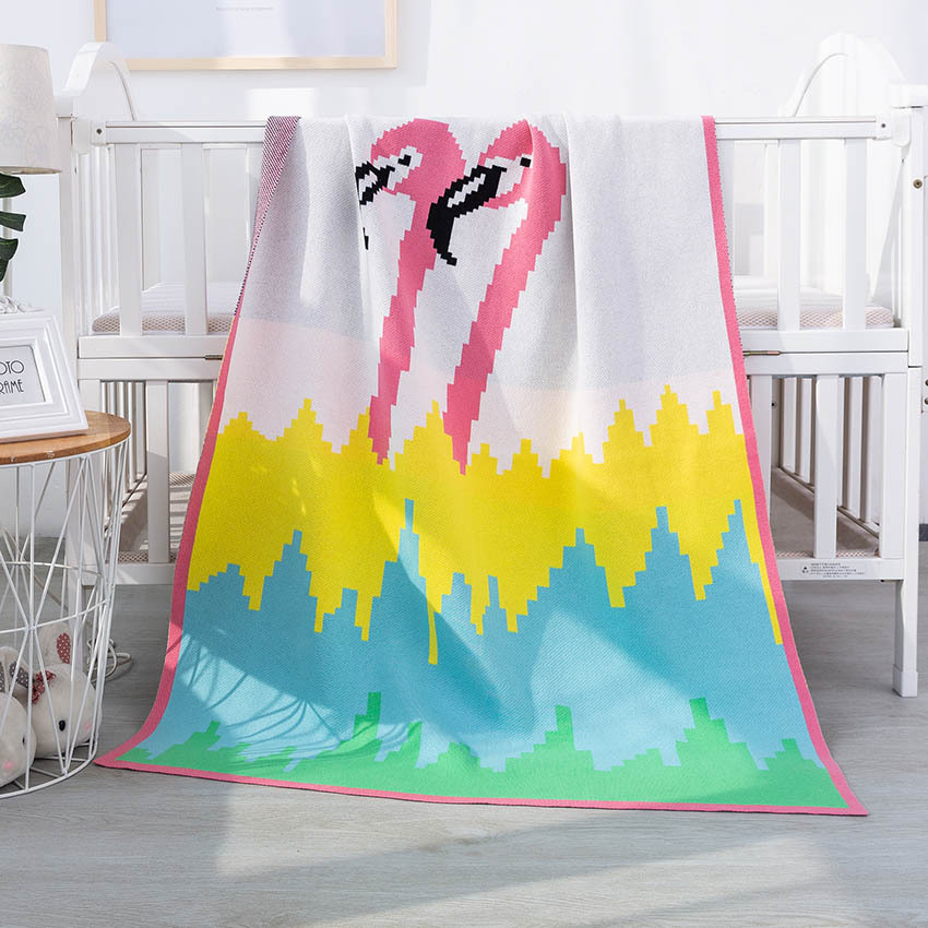 Children's cotton winter knitted duvet for new born for kindergarten