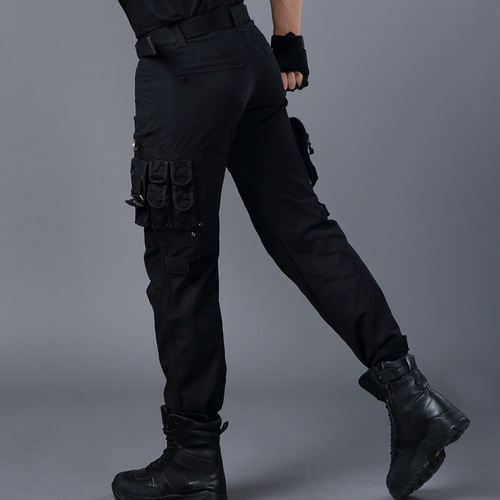 Allied Forces Outdoor Pants Leisure 3D Multi-Pocket Work Pants Cotton Military Style Work Pants