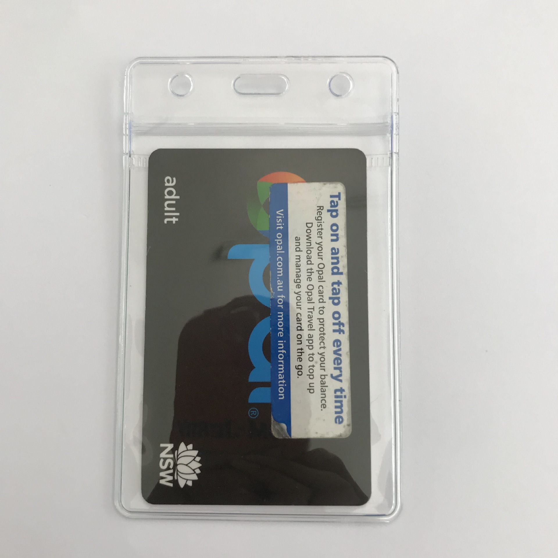 PVC Material Transparent Pattern Casual Style Transparent Pvc Card Holders