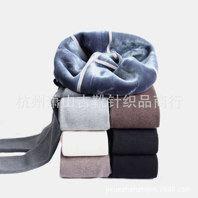 450克秋冬加绒加厚款孕妇袜连裤袜子高密防风保暖孕妇打底裤袜811|ru