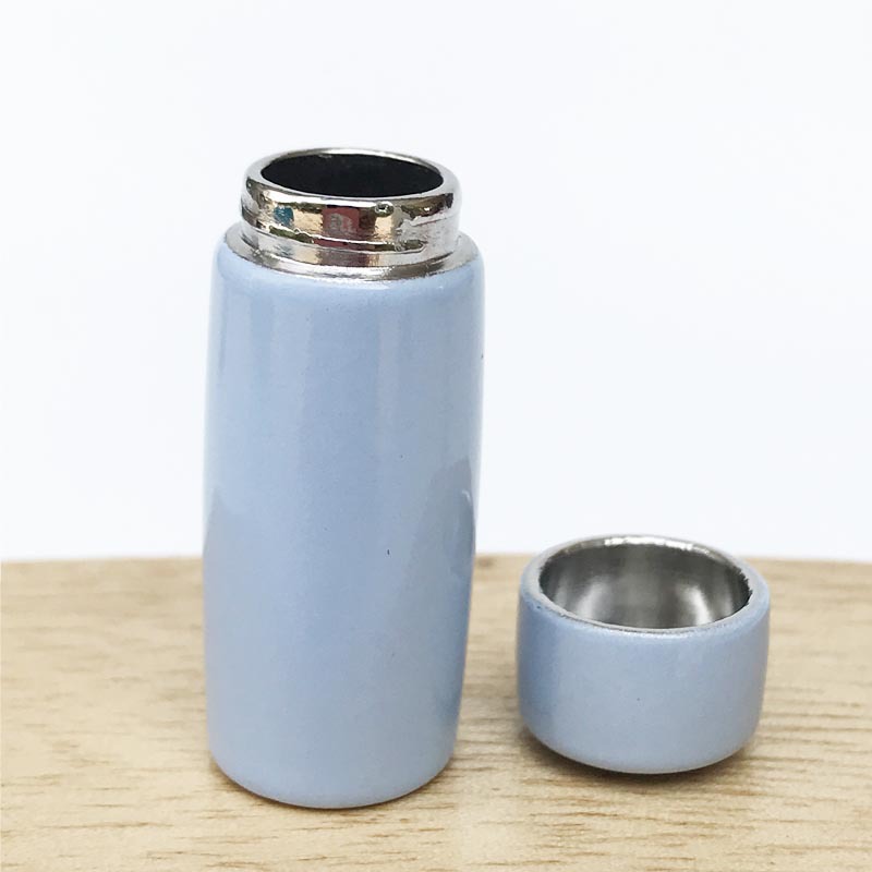 1:6 casa de muñecas mini modelo bjd juguetes periféricos 6 puntos bebé termo taza agua se puede abrir ~