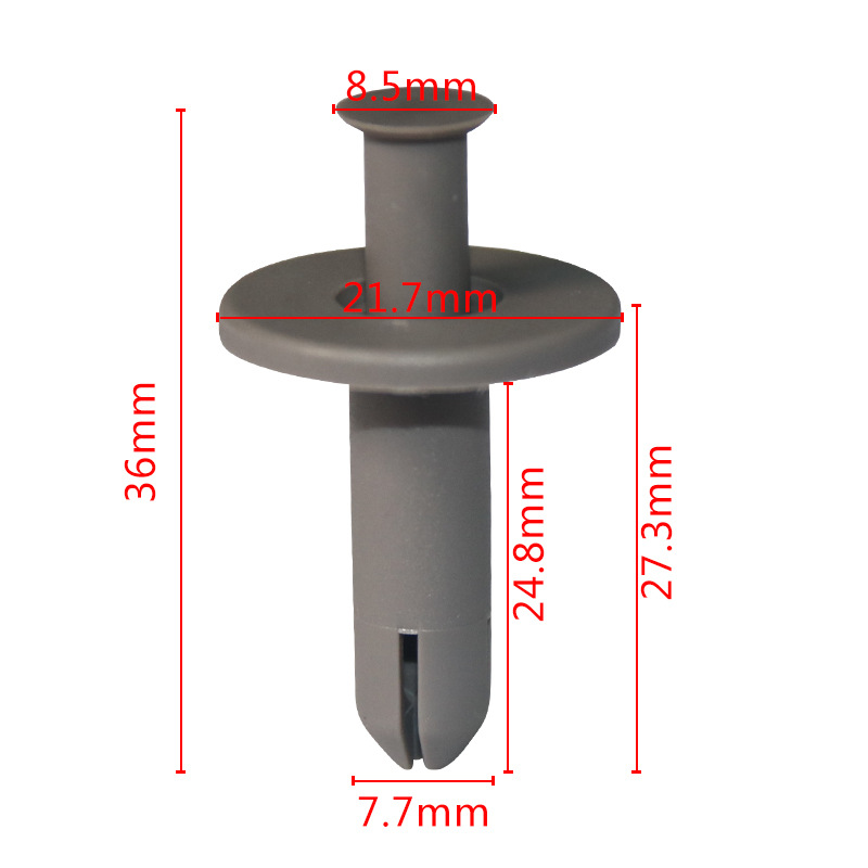 新品汽车塑料卡扣 尼龙铆钉 汽车前保险杠固定卡子MCH3066