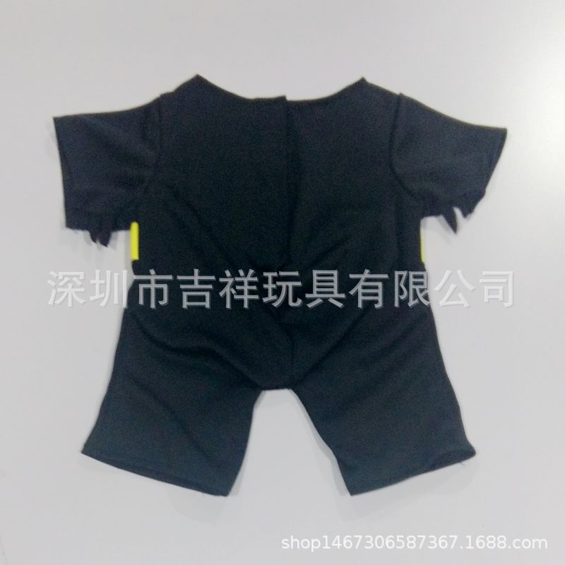 工厂定制毛绒公仔娃衣服迷你球衣队衣服配饰玩偶公仔服装加工|ms