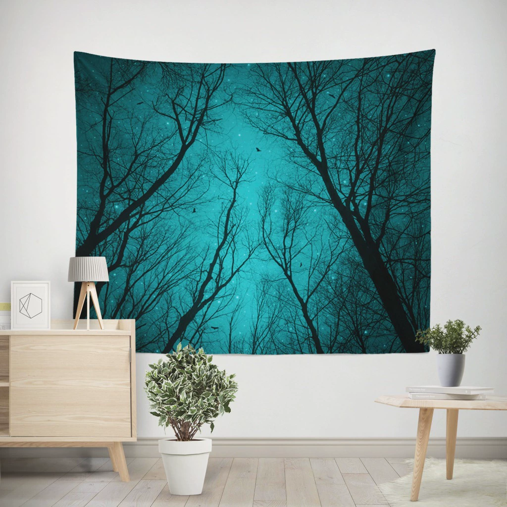 (Cross-border trading), starry sky, tapestry, wish