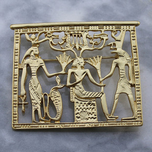 Victorbba Locke Egyptian Pharaoh Goldless Gold Stupid Female Palace Vintage Misty Misty Gold Series