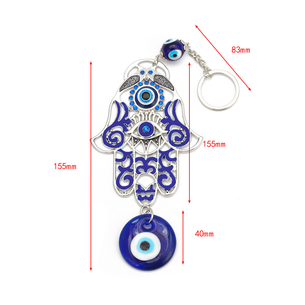 1 Piece Fashion Eye Alloy Plating Rhinestones Pendant display picture 2
