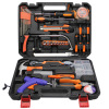 Tools set, flashlight, electric drill, carpentry