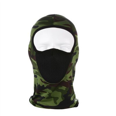 Cycling hood for men outdoor sports bicycle sun protection and dustproof mask hood for women mesh breathable mask hood