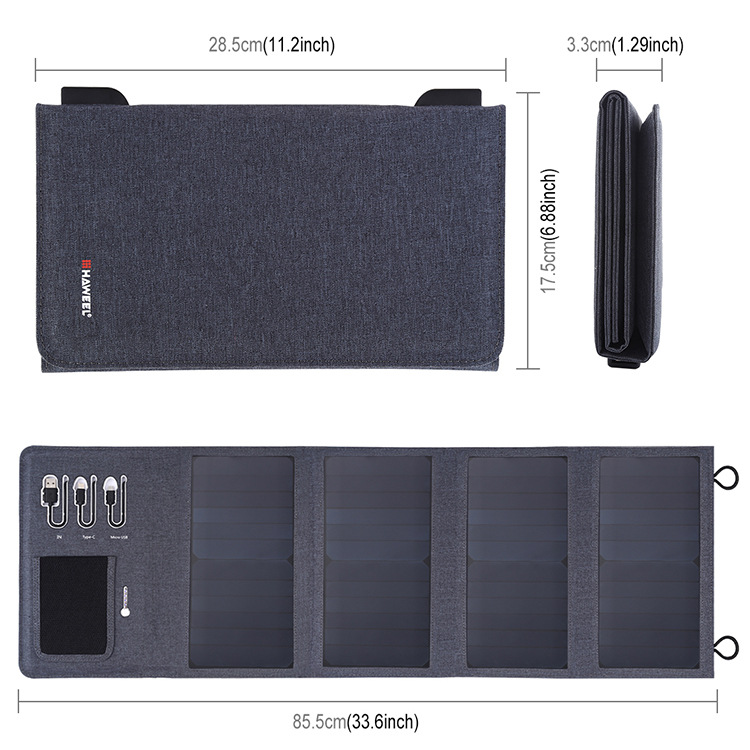 Panneau solaire - 5 V - batterie 8000 mAh - Ref 3394662 Image 5