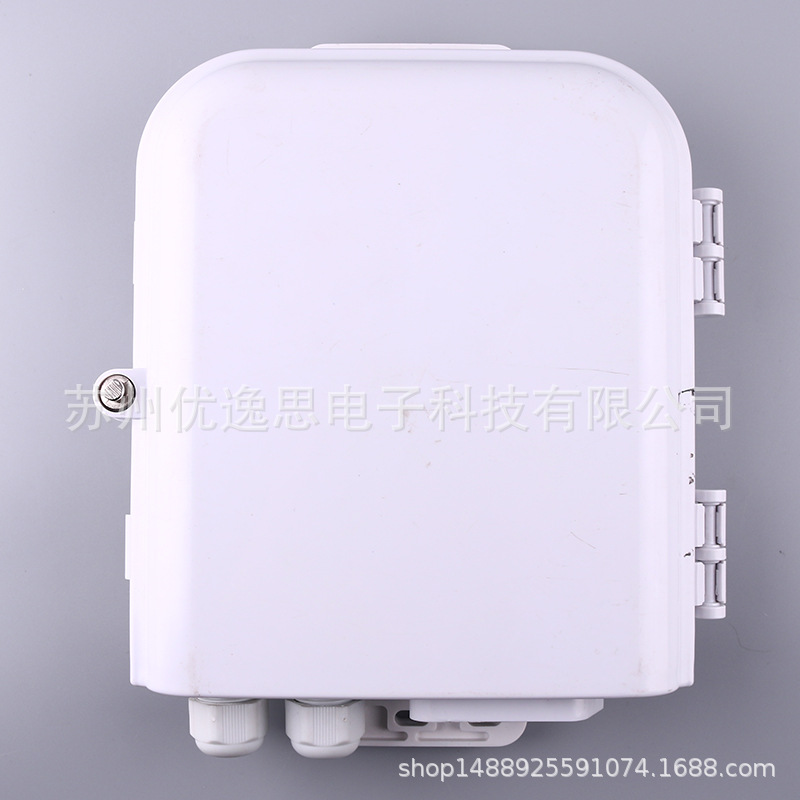 批发外贸分纤箱 光纤分纤箱FTTH光纤到户8芯光缆分光箱